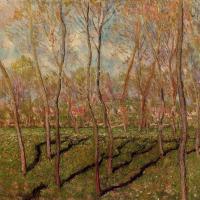 Monet, Claude Oscar - Trees in Winter, View of Bennecourt